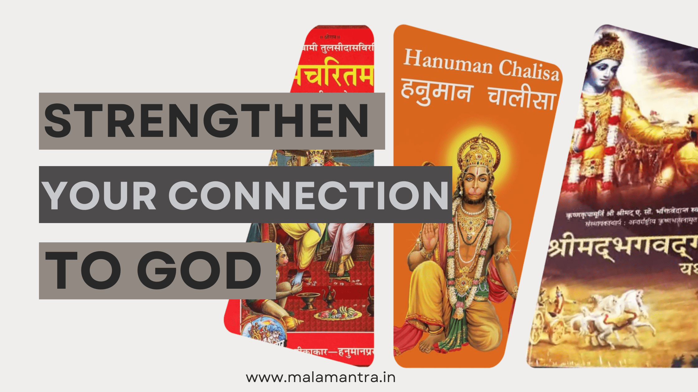 Spiritual books like the Bhagavad Gita and Ramcharitmanas deepen the connection to God and offer wisdom for a fulfilling life.