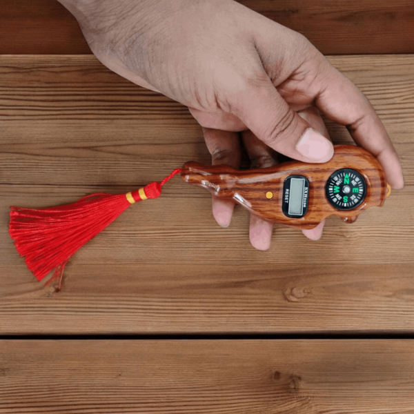 Compact Digital Tally Counter for Mantras and Dhikr with Built-in Compass