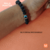Handcrafted evil eye bracelet for protection and positivity