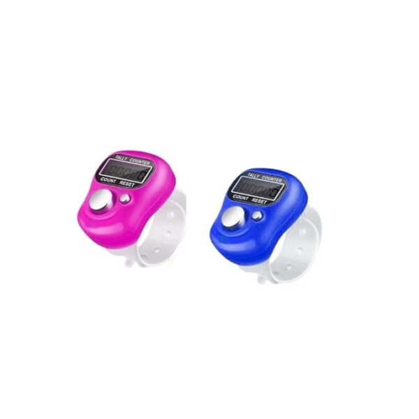 2 Finger Counter Rings for Jaap and Meditation – Compact Digital Counters from malamantra.in
