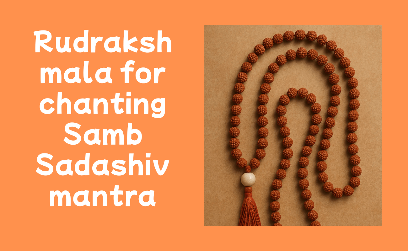 Benefits of Chanting Samb Sadashiv from Rudraksha mala 