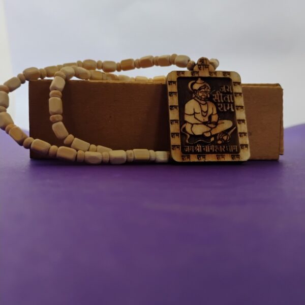 Bageshwar Dham Prasadam Tulsi Mala with Locket