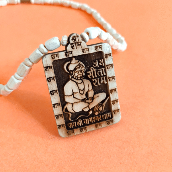 Shri Bageshwar Dham Tulsi Kanthi Mala with Hanuman Ji Locket