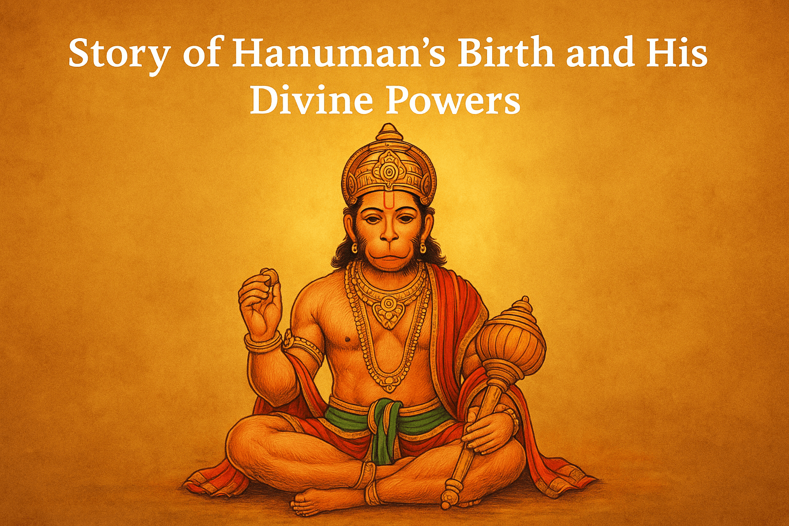 Story of Hanuman’s Birth and His Divine Powers