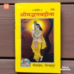 Shrimad Bhagavad Gita Sanskrit small size Code 700 cover