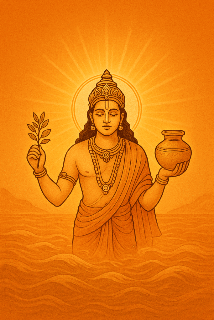Lord Dhanvantari mantra for health and healing