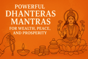 Powerful Dhanteras Mantras for Wealth, Peace, and Prosperity