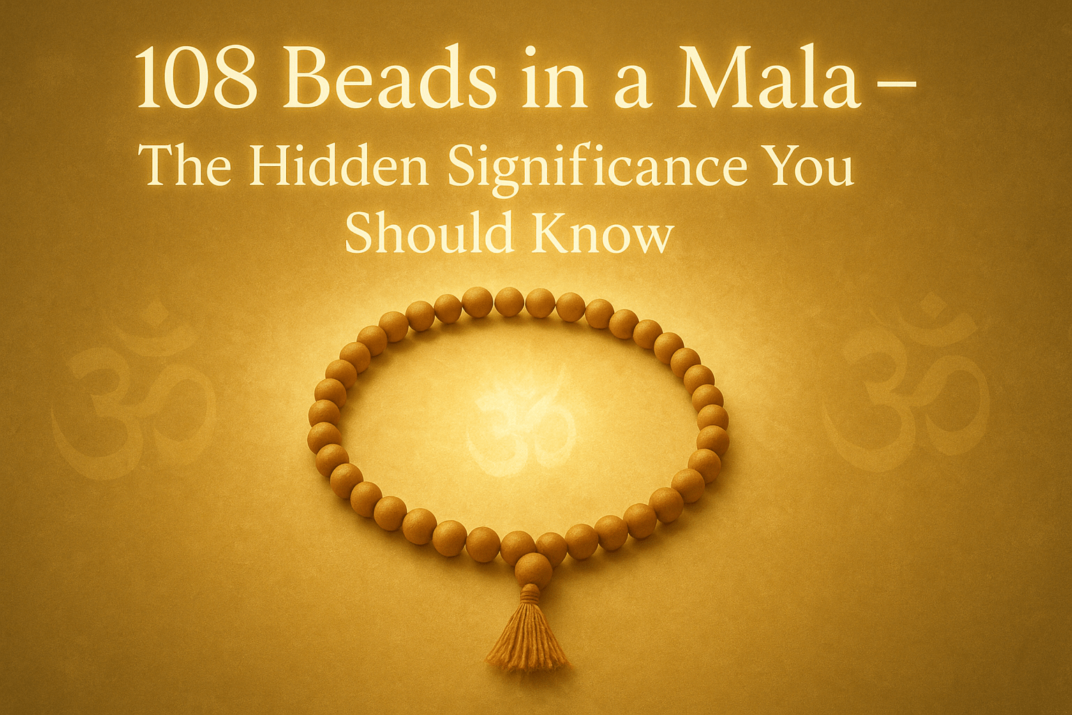 108 Beads in a Mala – Spiritual Significance and Meaning108 Beads in a Mala – Spiritual Significance and Meaning