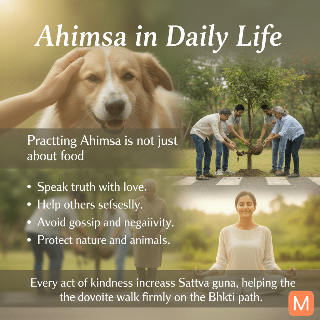 Ahimsa in Daily Life