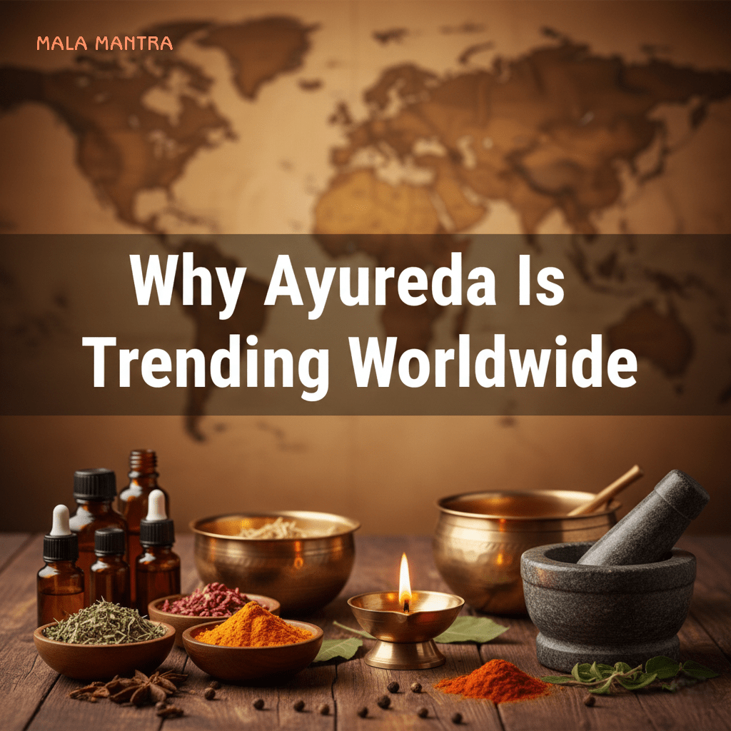 Ayurveda’s global rise — herbs and spiritual wellness tools