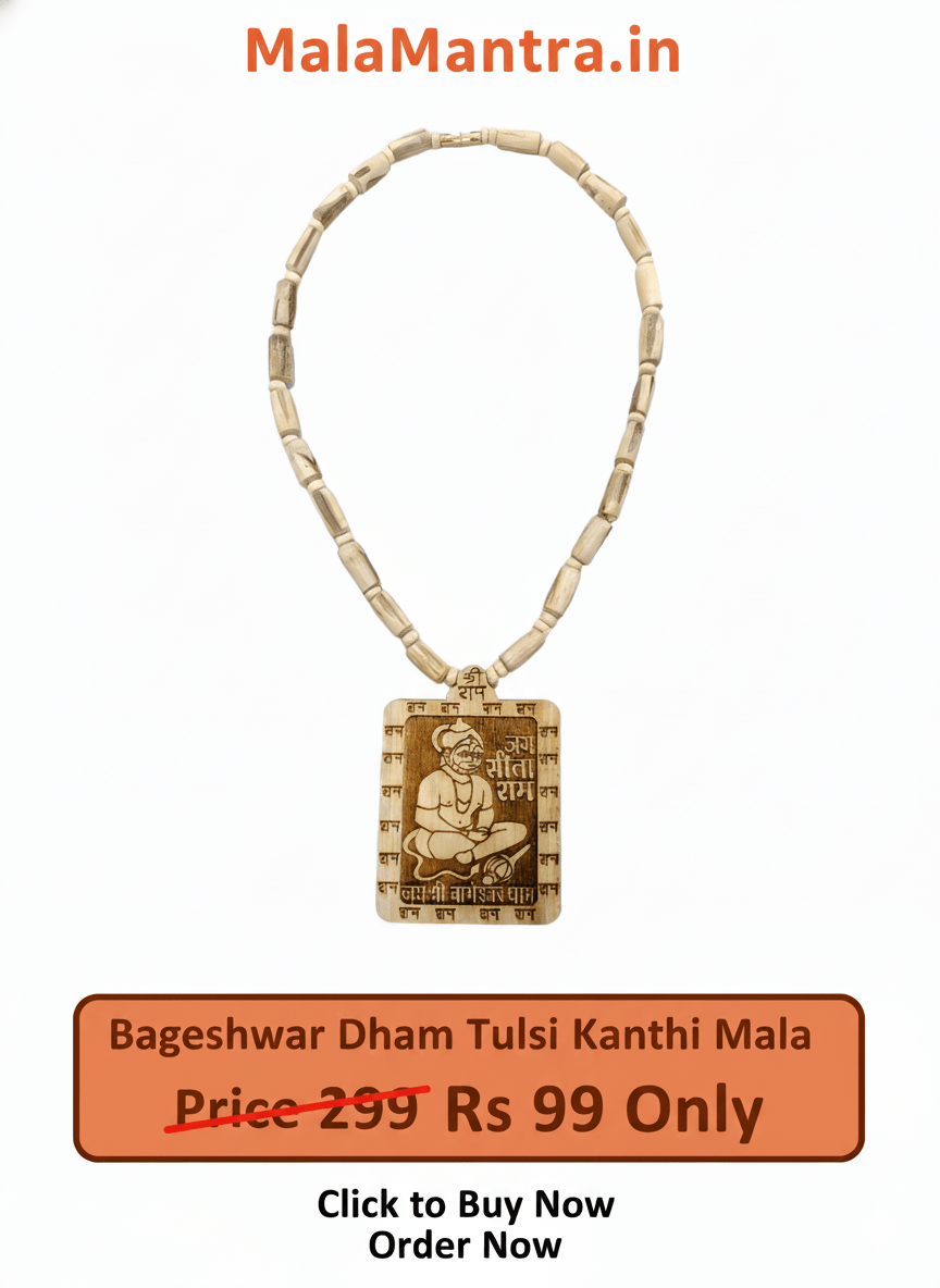 BUY BAGESHWAR DHAM HANUMAN TULSI MALA