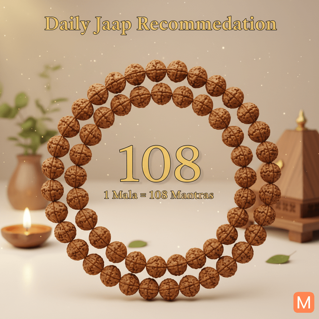 How many mala rounds to chant daily