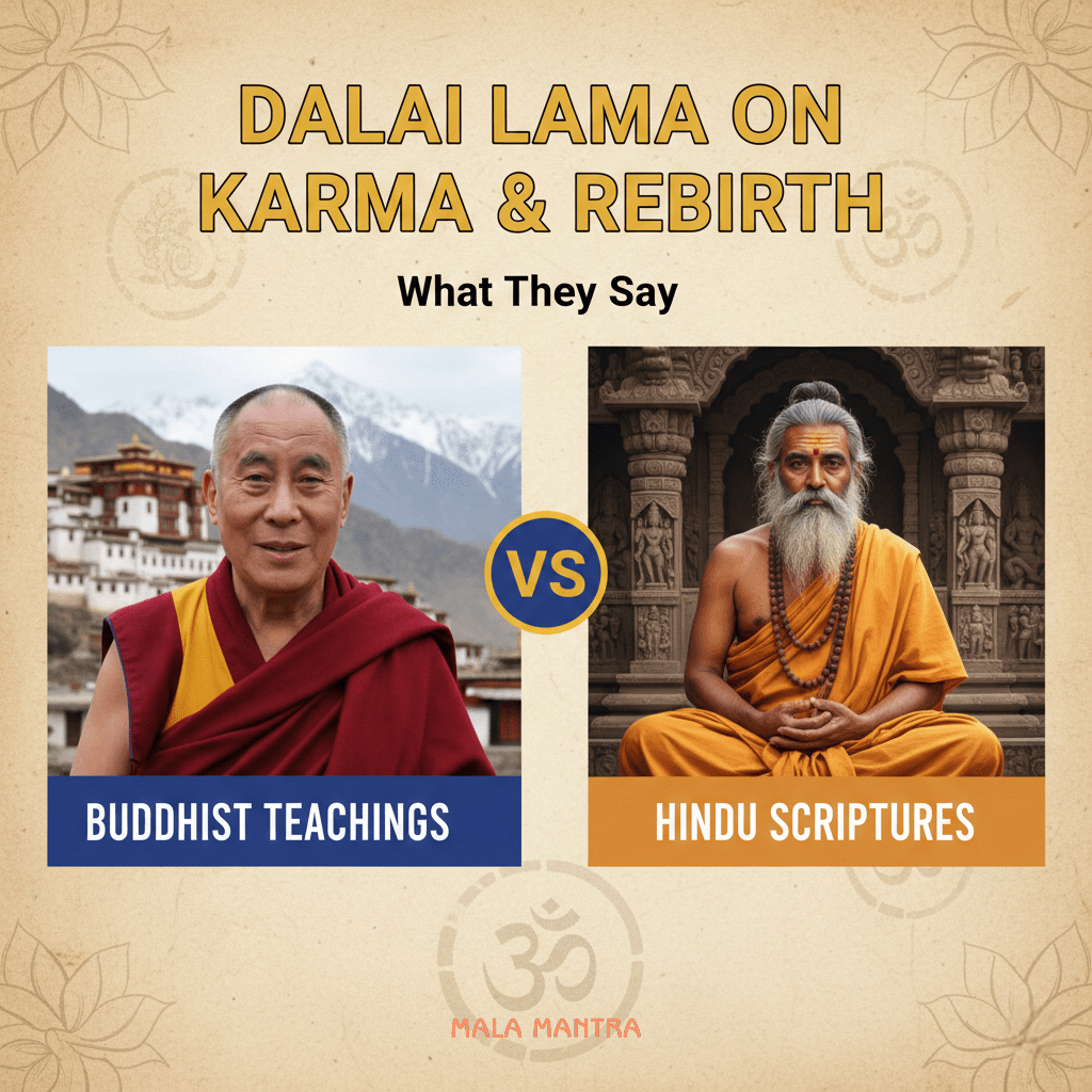 Dalai Lama on Karma and Rebirth – Hindu vs Buddhist Teachings Featured Image