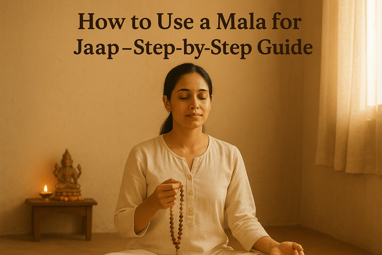 How to use a mala for jaap step by step guide – MalaMantra
