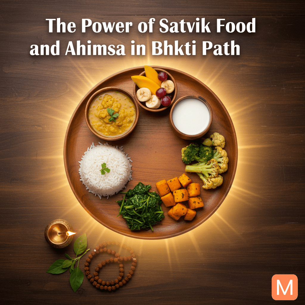 Power of Satvik Food and Ahimsa in Bhakti Path
