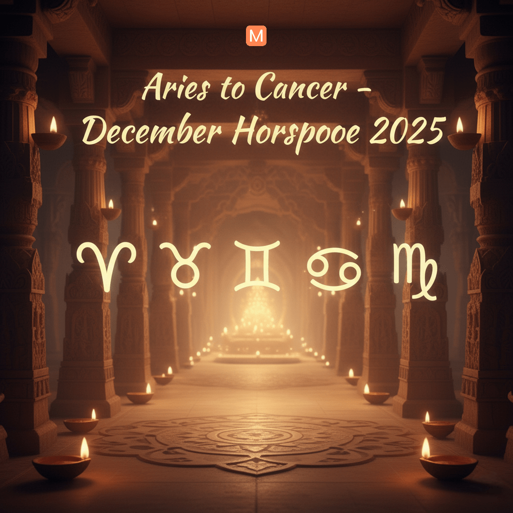 Aries Cancer December Horoscope 2025 – MalaMantra