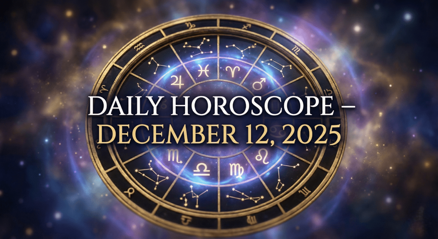 Daily Horoscope December 12, 2025 Accurate Vedic Astrology Predictions