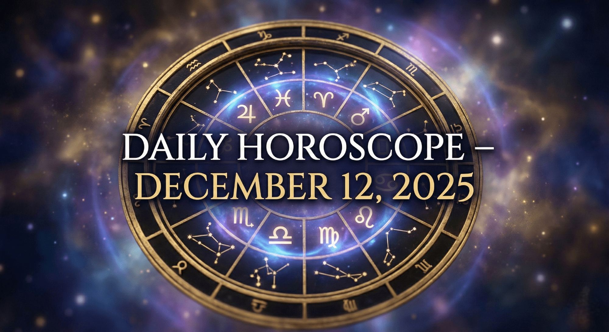 Astrology Energy of the Day December 12 2025