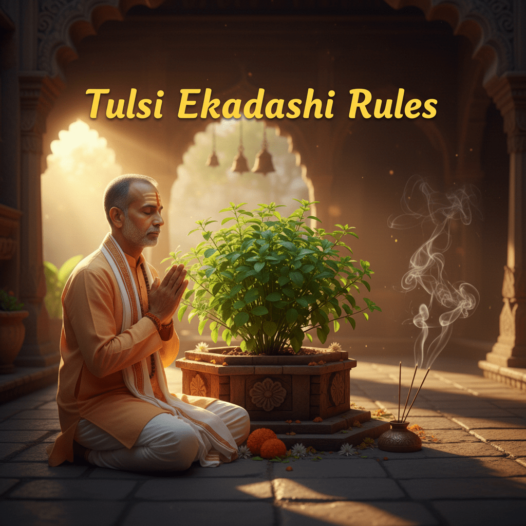 tulsi ekadashi rules when not to pluck tulsi leaves