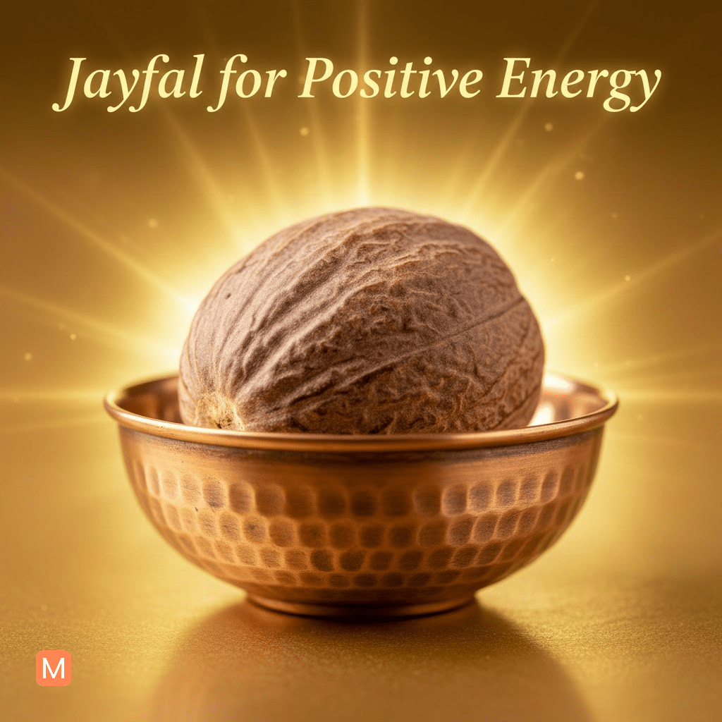 Jayfal for Positive Energy in Home Temple