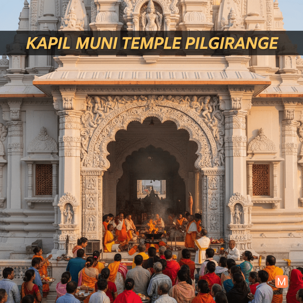 Kapil Muni Temple Gangasagar pilgrimage during Makar Sankranti 2026