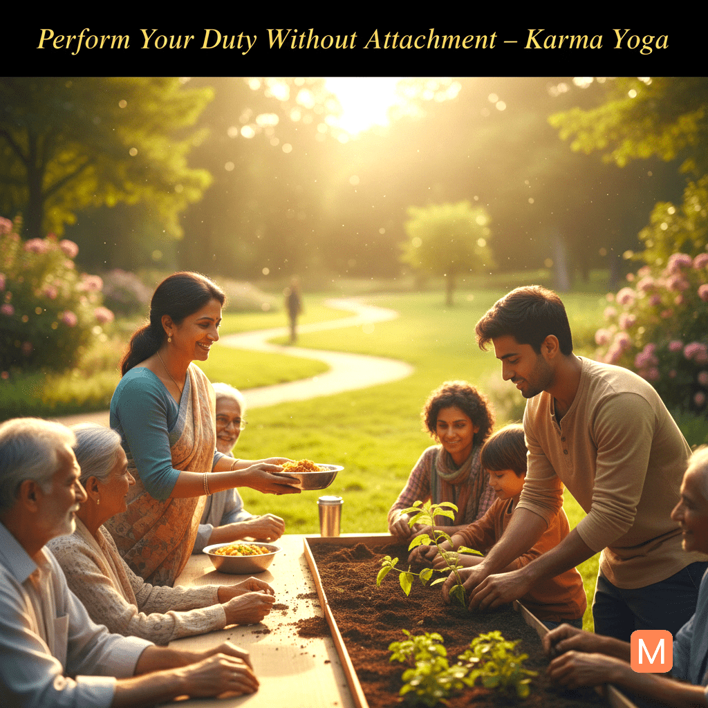 Perform Your Duty Without Attachment – Karma Yoga