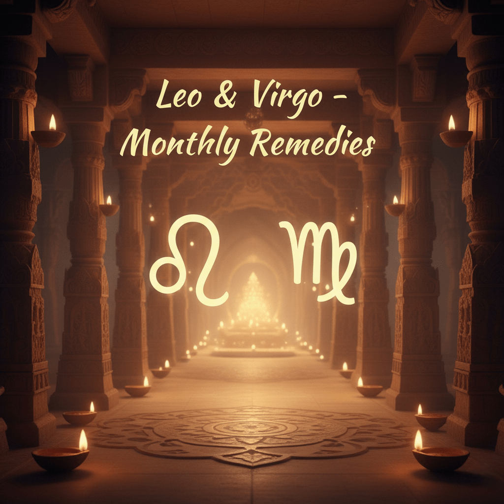 Leo Virgo spiritual remedies December 2025 – MalaMantra