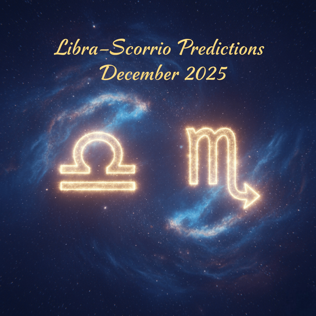 Libra Scorpio predictions December horoscope MalaMantra
