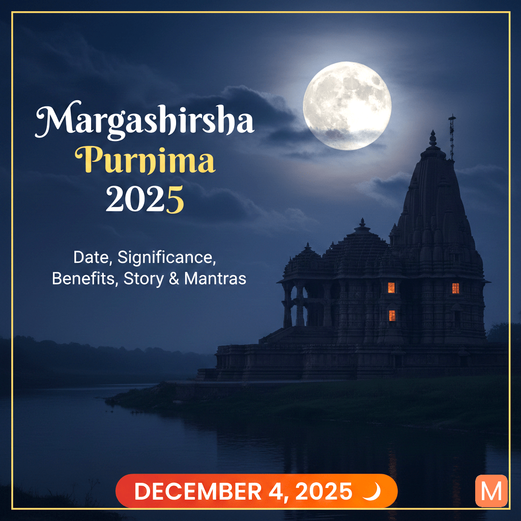 Margashirsha Purnima 2025 Full Moon Celebration on 4 december