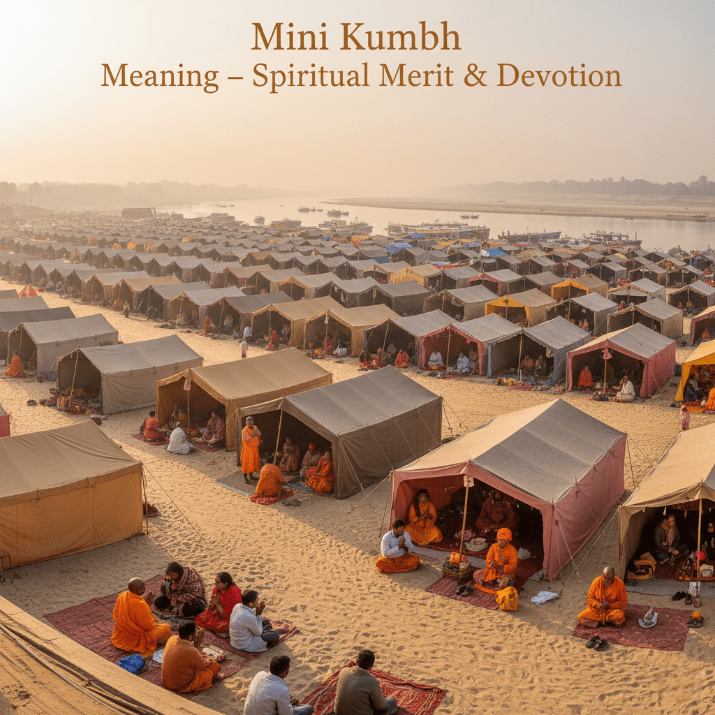 Magh Mela as Mini Kumbh with kalpvasis and devotional activities