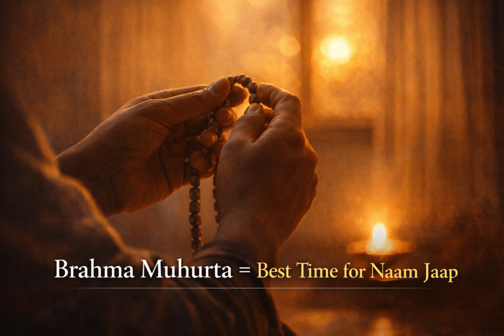 naam jaap during brahma muhurta increases mental discipline