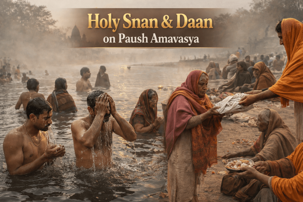 Paush Amavasya snan daan significance