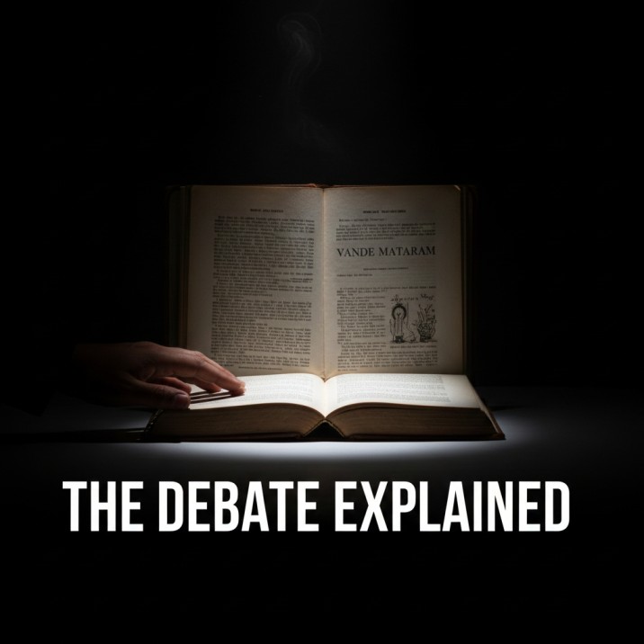 Vande Mataram controversy explained with highlighted