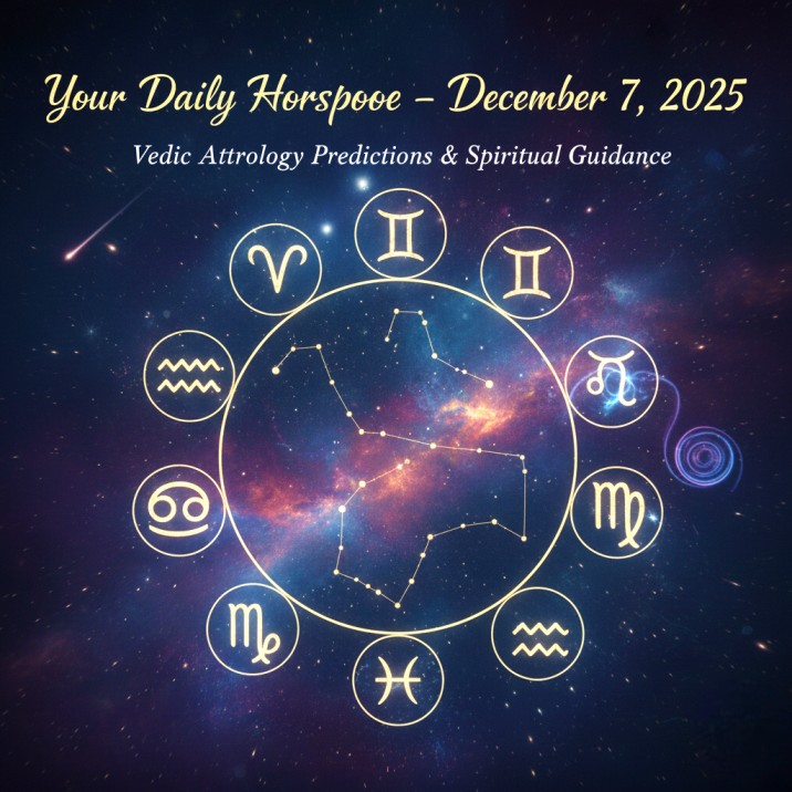 Horoscope Zodiac Signs December 7 2025
