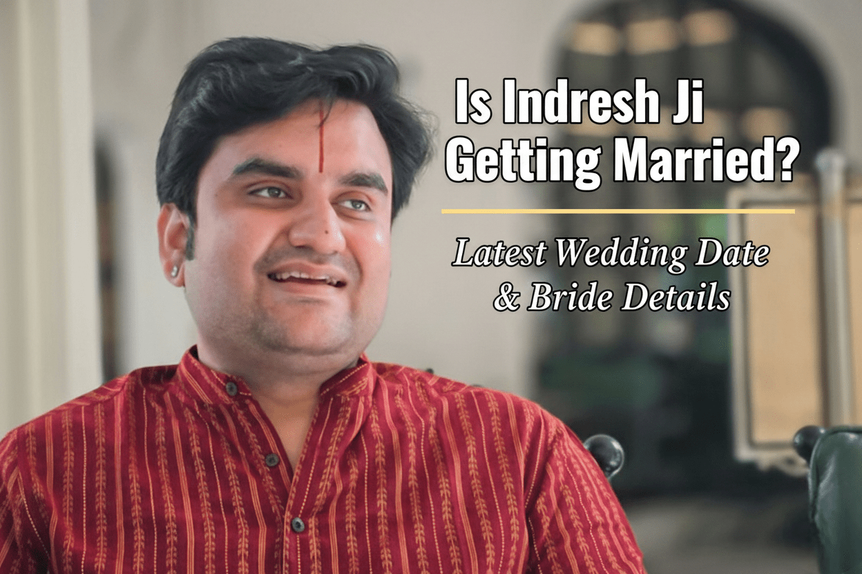 Indresh Ji Maharaj getting married December 5, 2025, spiritual wedding celebration