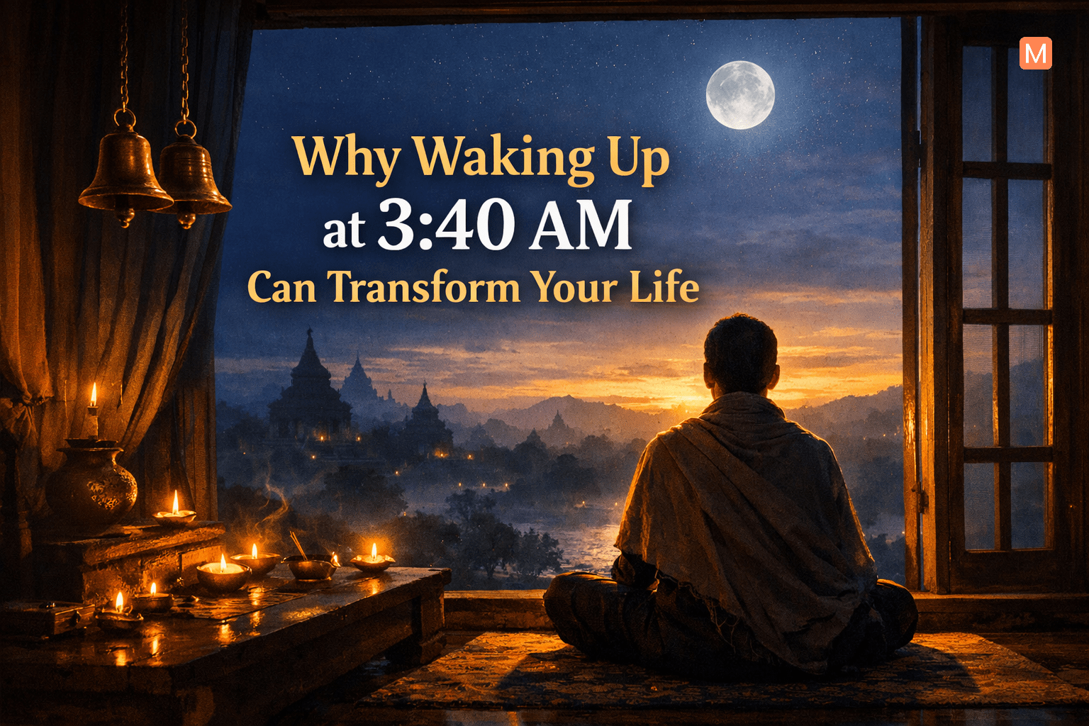 why waking up at 3:40 am is powerful in spirituality and willpower