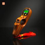 Digital wooden japa mala counter for mantra chanting and meditation