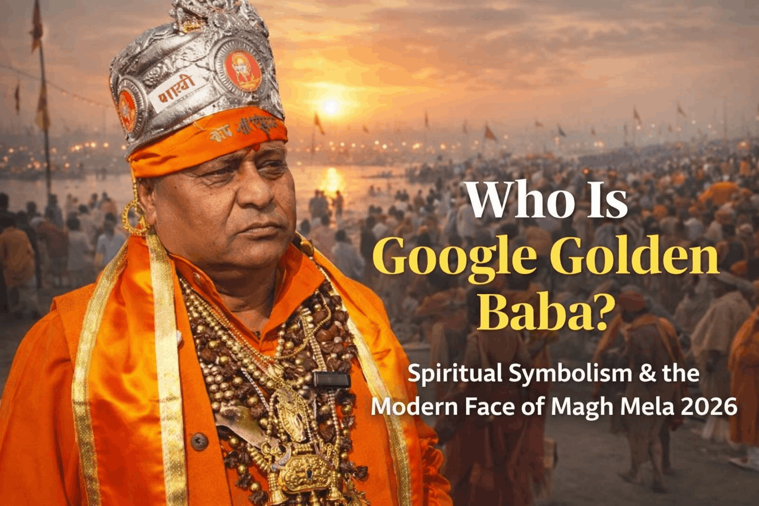 Google Golden Baba at Magh Mela 2026 Prayagraj
