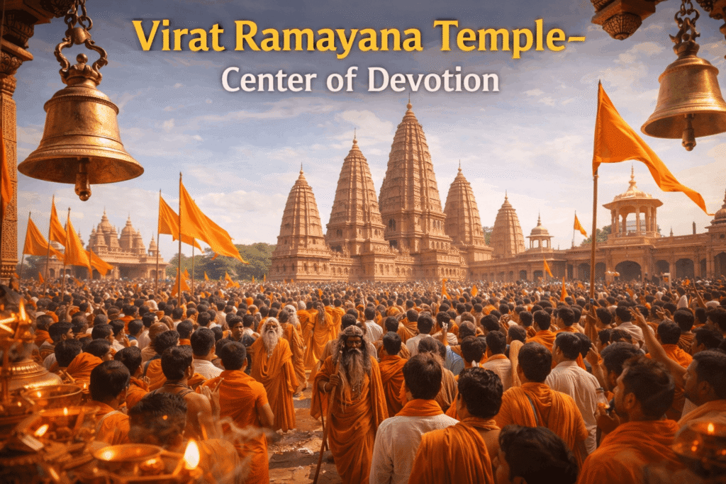Virat Ramayana Temple Bihar spiritual gathering
