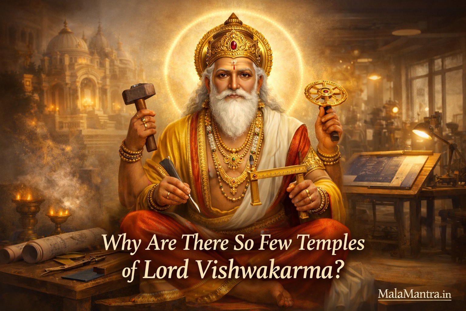 Why Are There So Few Temples of Lord Vishwakarma