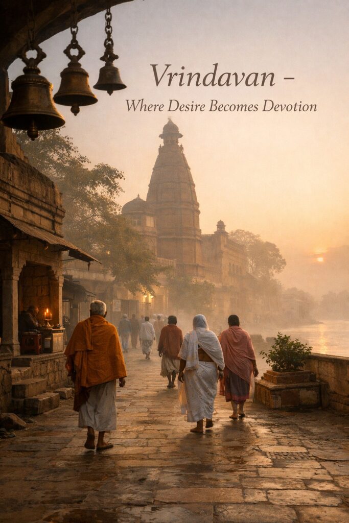 Madana Mohana Temple Vrindavan sacred land of Krishna bhakti