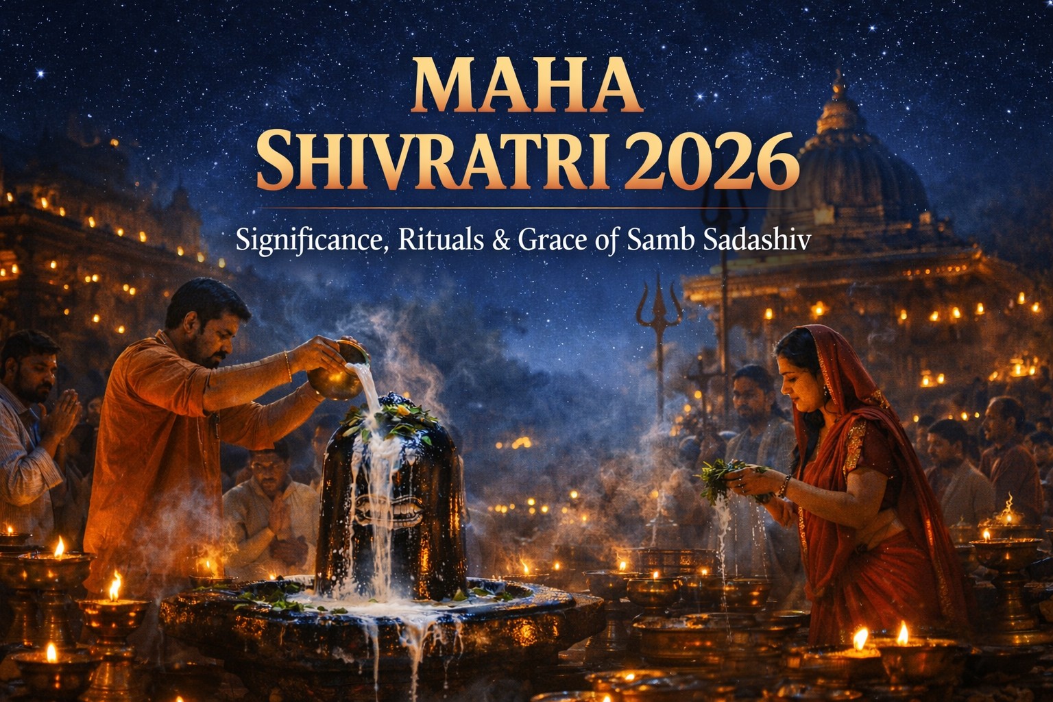 Maha Shivratri 2026 significance rituals and worship of Samb SadashivMaha Shivratri 2026 significance rituals and worship of Samb Sadashiv