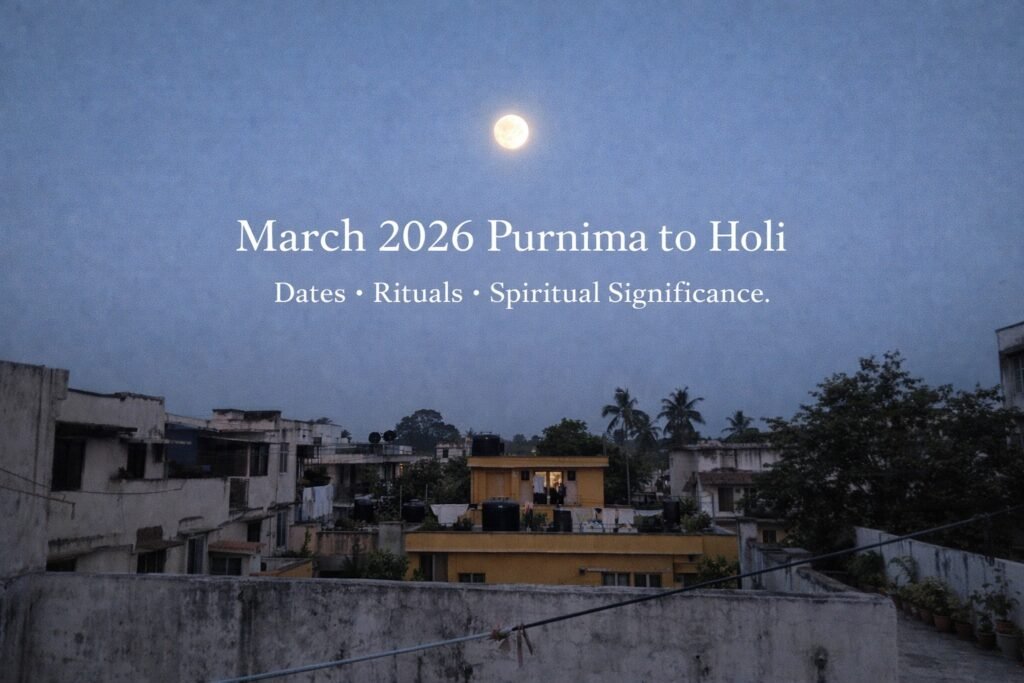 March Rituals March 2026 Purnima to Holi: Dates, Rituals & Spiritual Significance