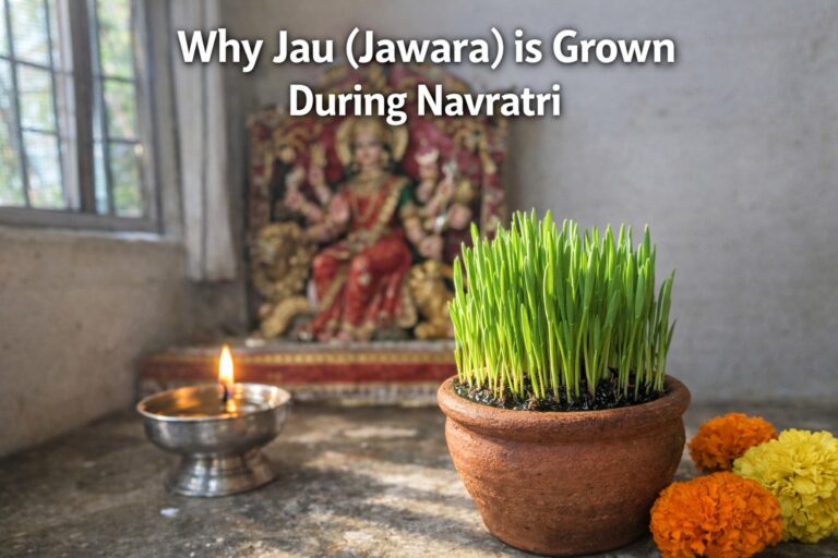 Why Jau (Jawara / Khetri) is Grown During Navratri – Meaning, Benefits ...