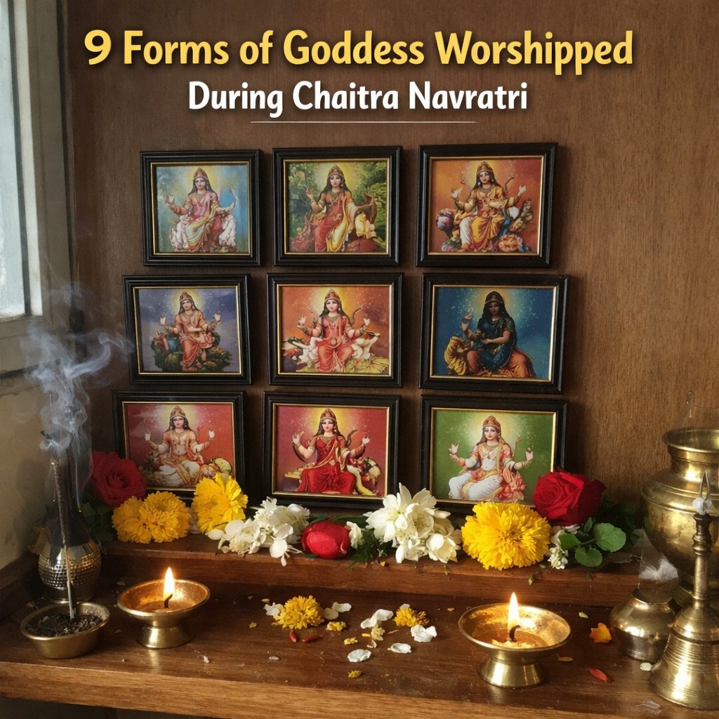 navdurga nine forms of goddess durga worship during chaitra navratri