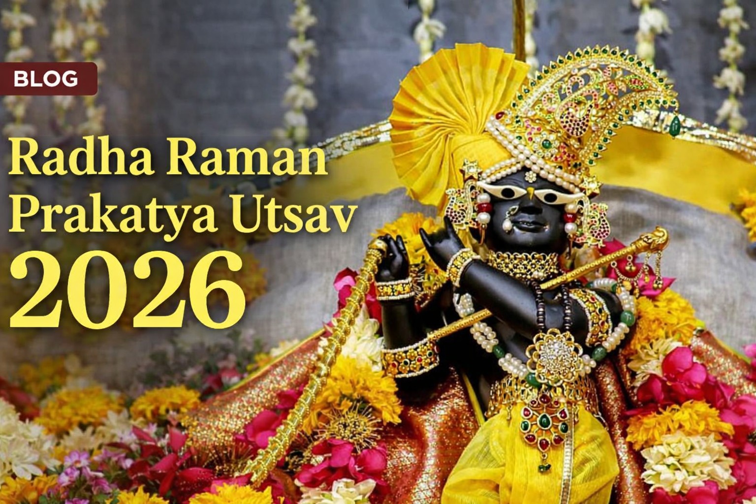 Radha Raman Prakatya Utsav 2026 divine appearance from Shaligram in Vrindavan