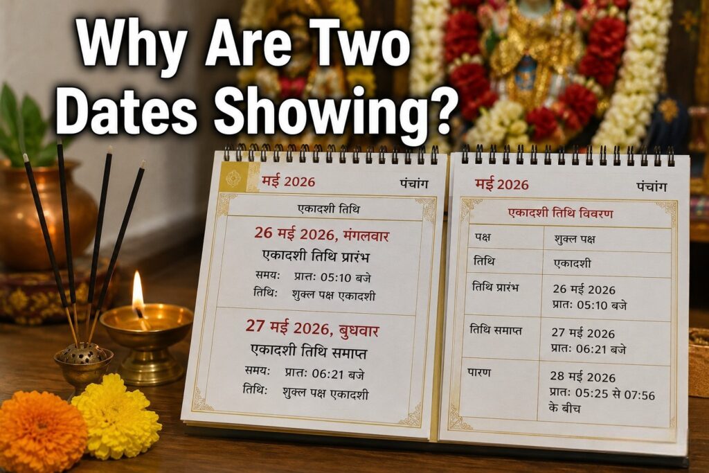 Why two dates for Padmini Ekadashi 2026