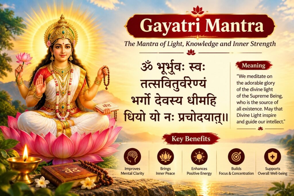 Gayatri Mantra – Meaning, Benefits & Chanting