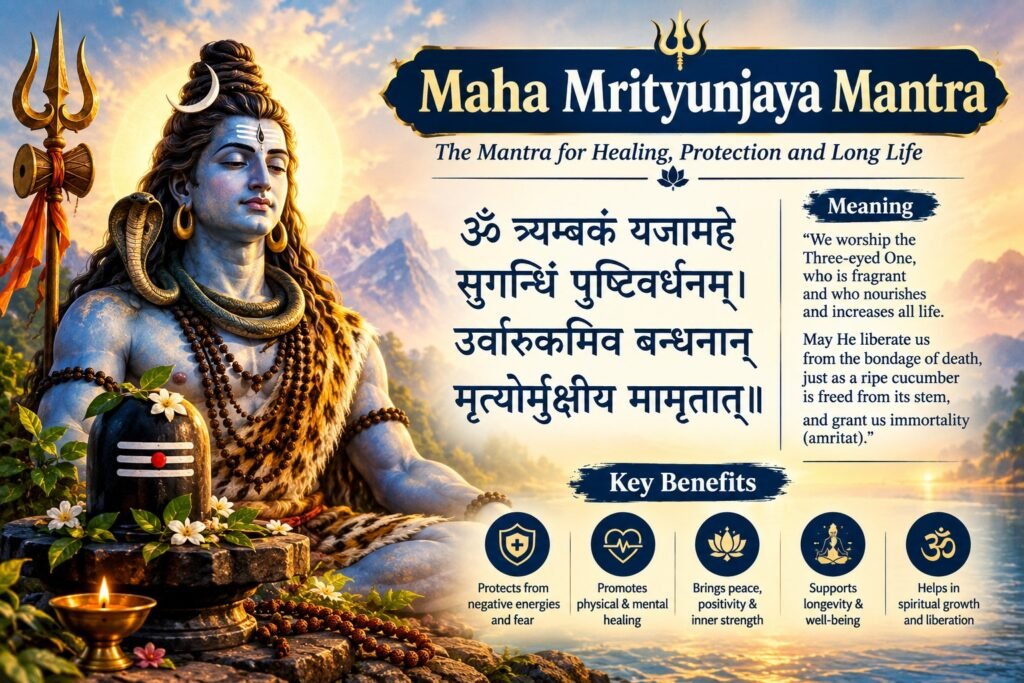 Maha Mrityunjaya Mantra – Meaning, Benefits & Chanting